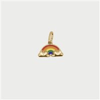 Pendant Rue des Mille Woman in Brass CB-LCN 48